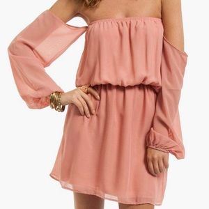 Flaunt it Off Shoulder Dress